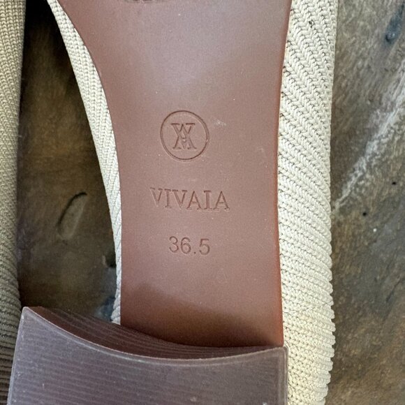 Vivaia Melody Pro comfy almond square-toe block heel shoes women's 36.5 / 6 - Picture 5 of 8